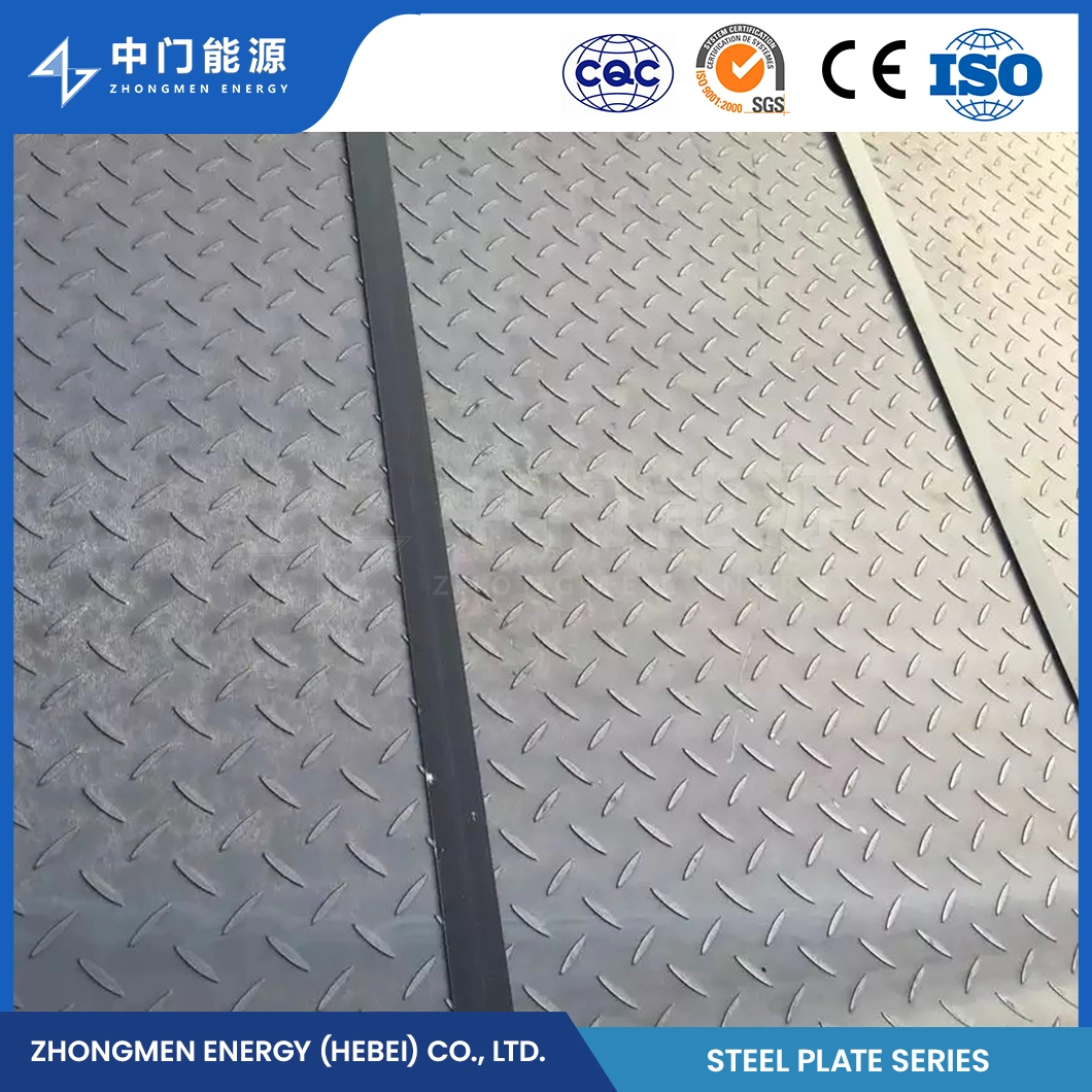 Carbon Steel Checkered Plate 8 mm Manufacturing 4X8 Diamond Plate Sheet Metal