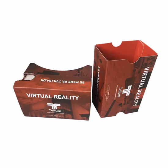 Item de promoção bem vendido Óculos de realidade virtual 3D ODM com marca Vr Cardboard Vr Headsets Óculos de vídeo