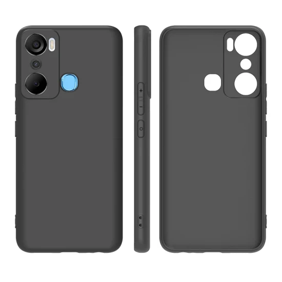 Estojo de pele de gel TPU macio com acabamento fosco para abertura precisa da lente da câmera para Google Pixel 7 PRO